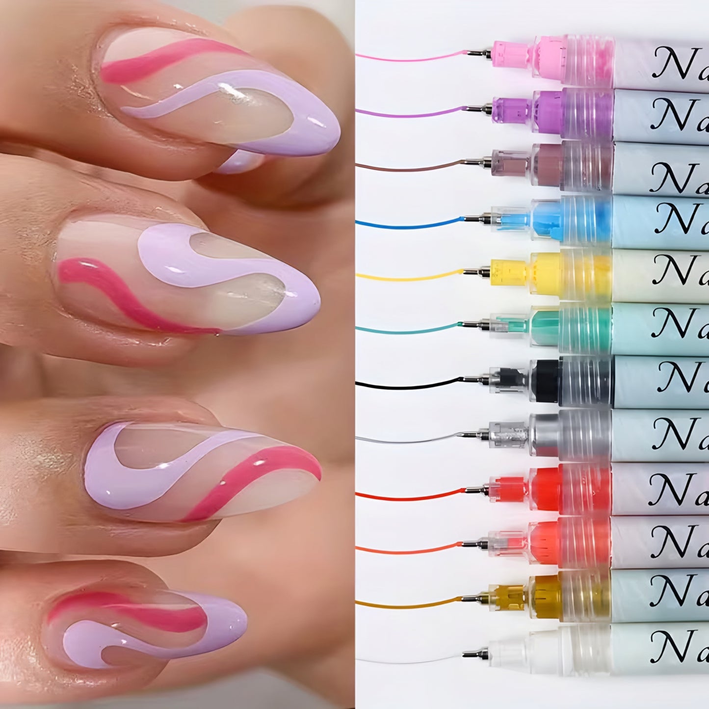 EZ Grab™ - GlowGirl Nail Art Set