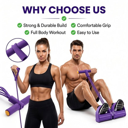 Yoga Pedal Puller Resistance Band Fitness Equipment